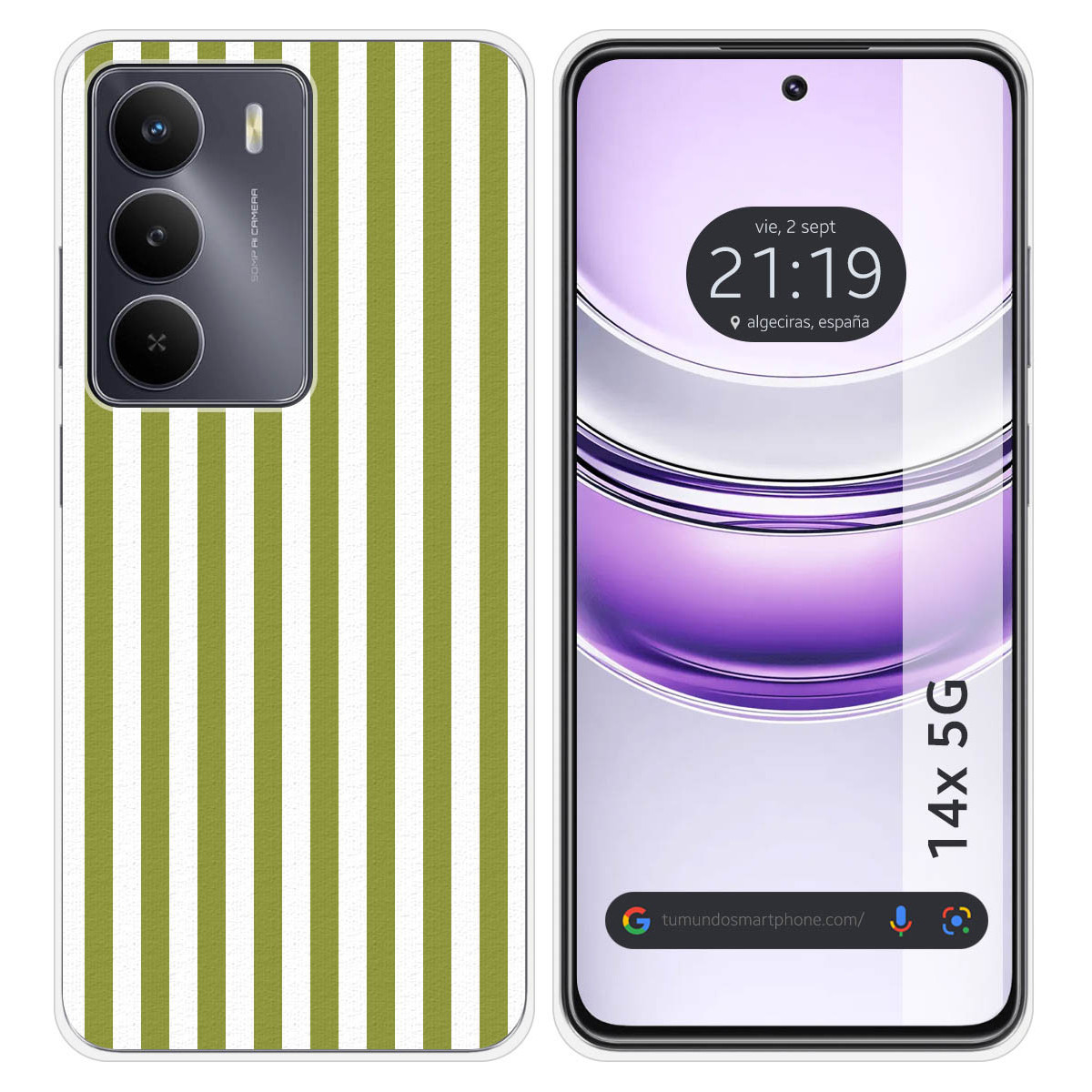 Funda Silicona para Realme 14x 5G diseño Lines 02 Dibujos
