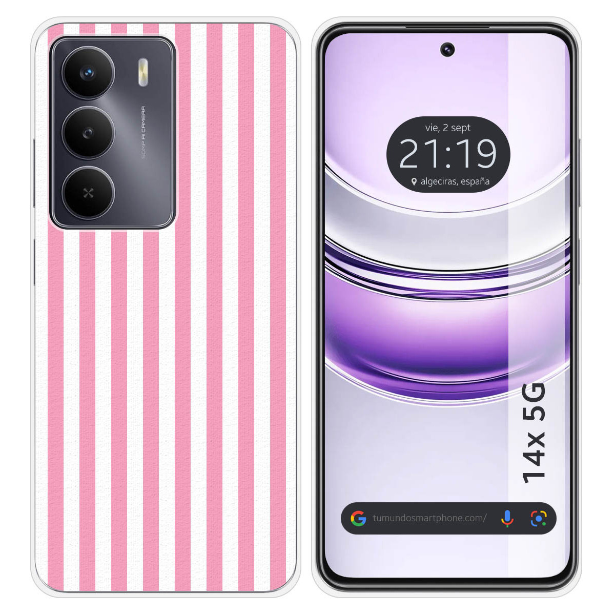 Funda Silicona para Realme 14x 5G diseño Lines 03 Dibujos