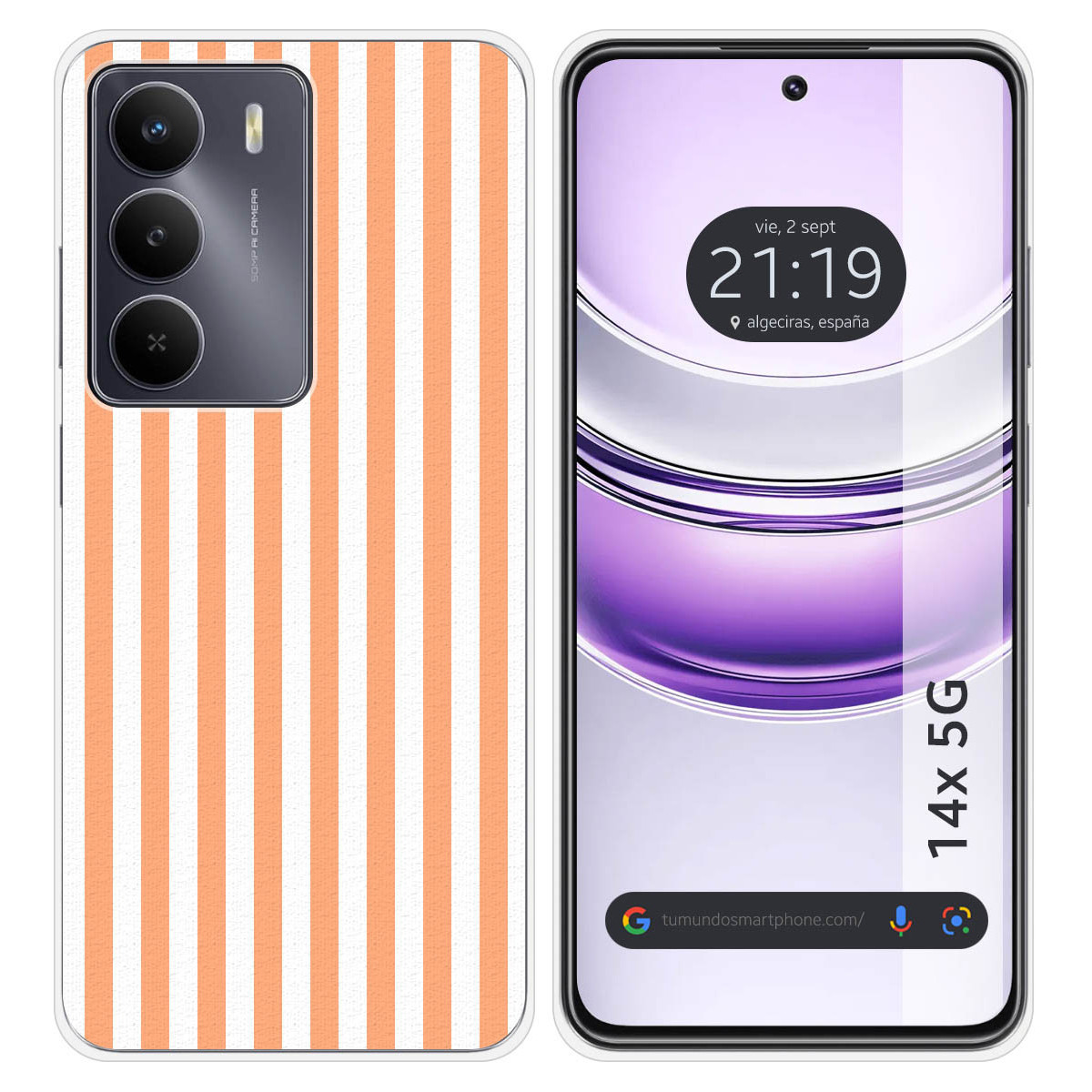 Funda Silicona para Realme 14x 5G diseño Lines 05 Dibujos