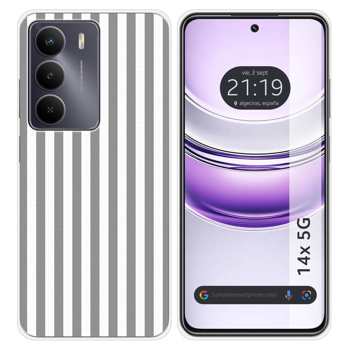 Funda Silicona para Realme 14x 5G diseño Lines 06 Dibujos