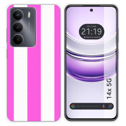 Funda Silicona para Realme 14x 5G diseño Lines 09 Dibujos