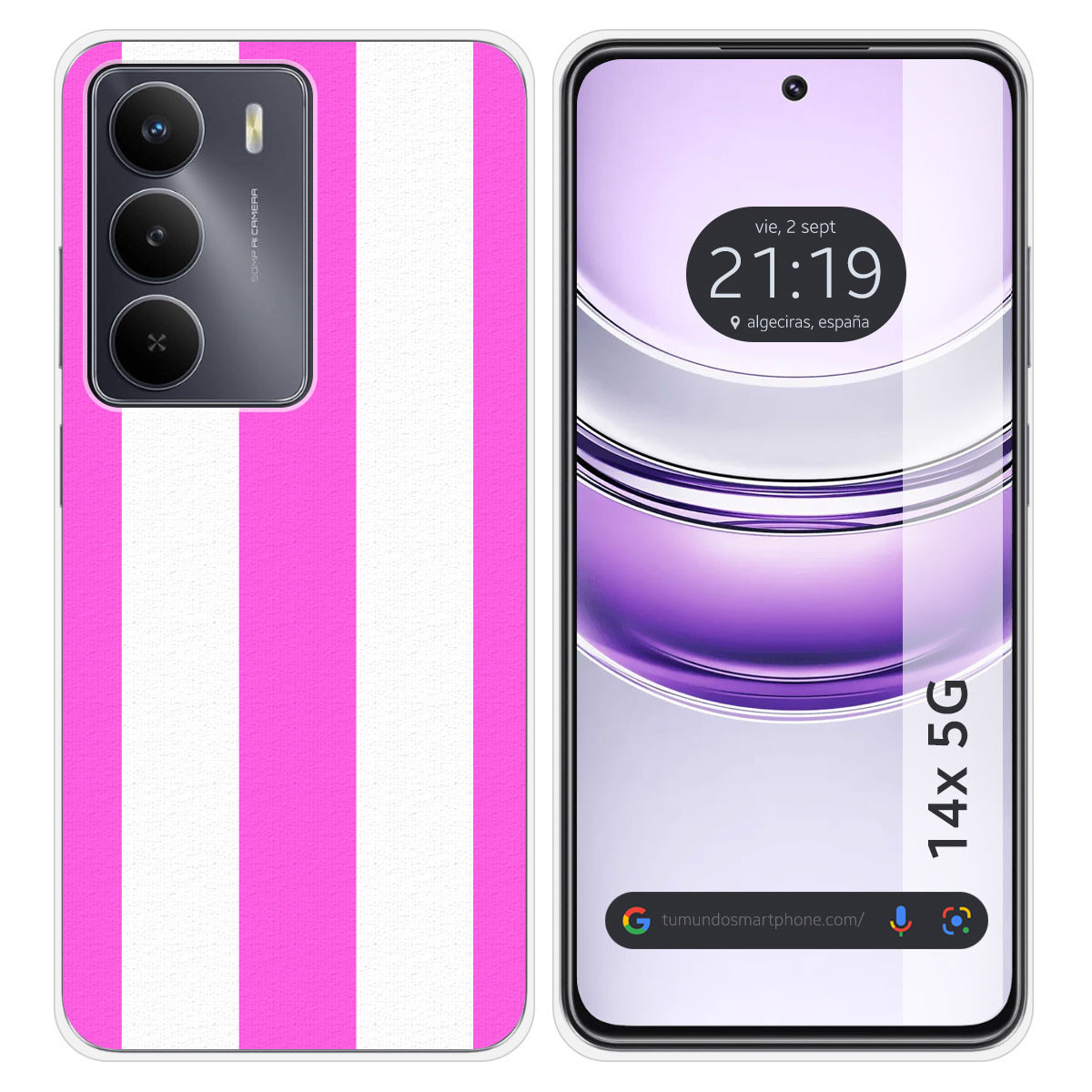 Funda Silicona para Realme 14x 5G diseño Lines 09 Dibujos