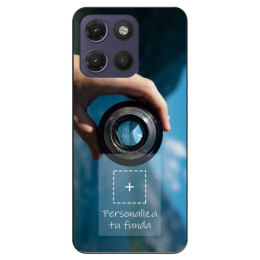 Personaliza tu Funda Silicona Gel Tpu Negra con tu...