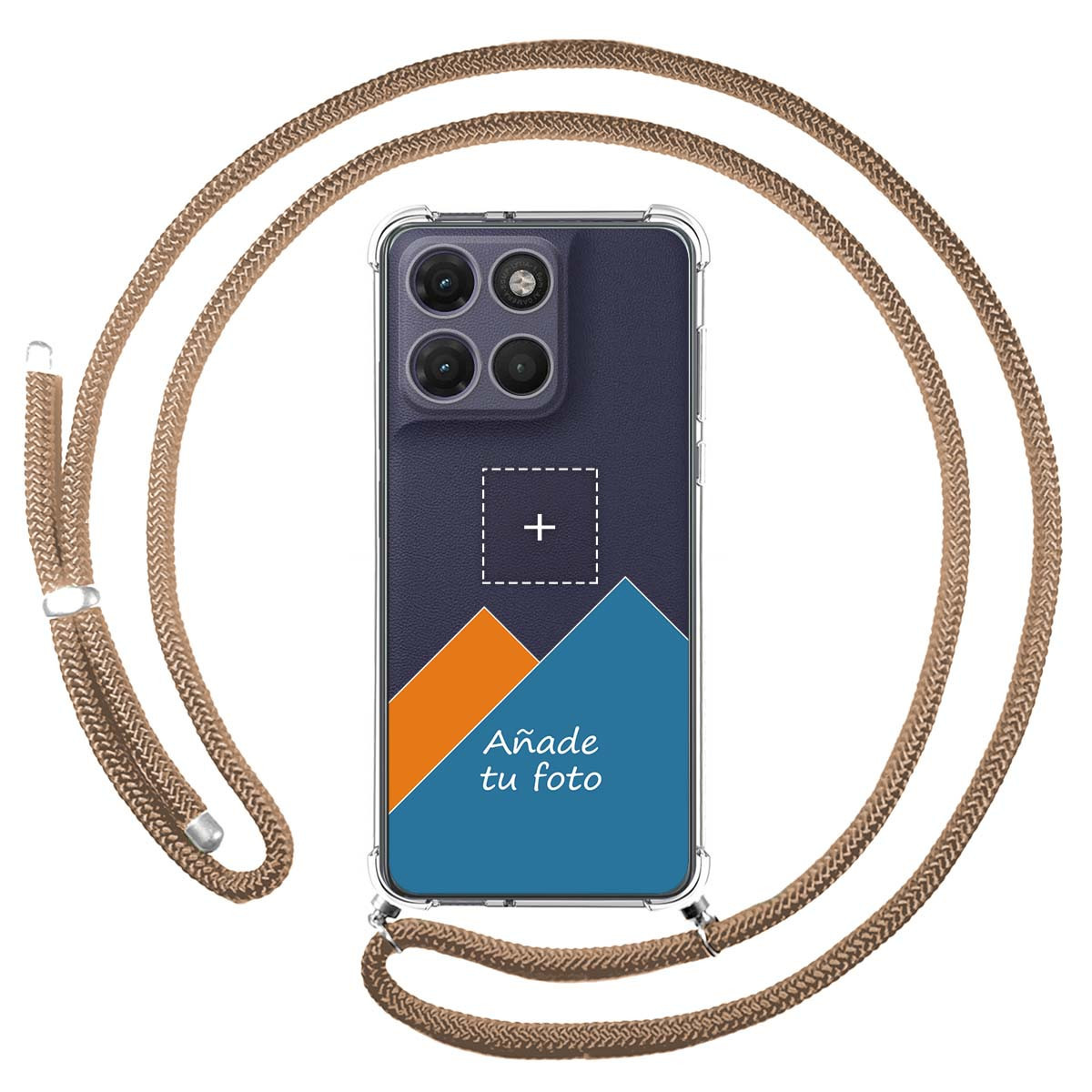Personaliza tu Funda Colgante Transparente para...