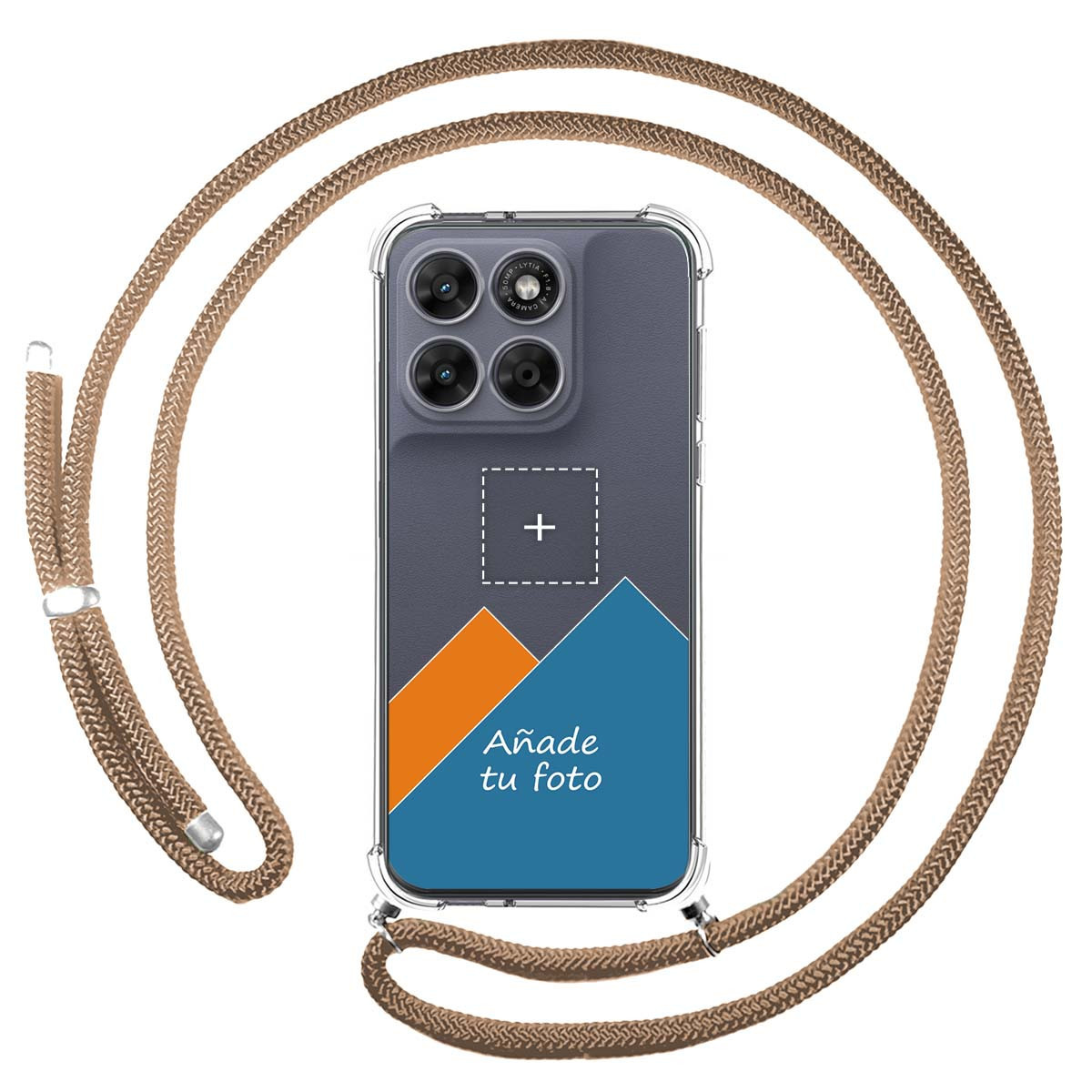 Personaliza tu Funda Colgante Transparente para...