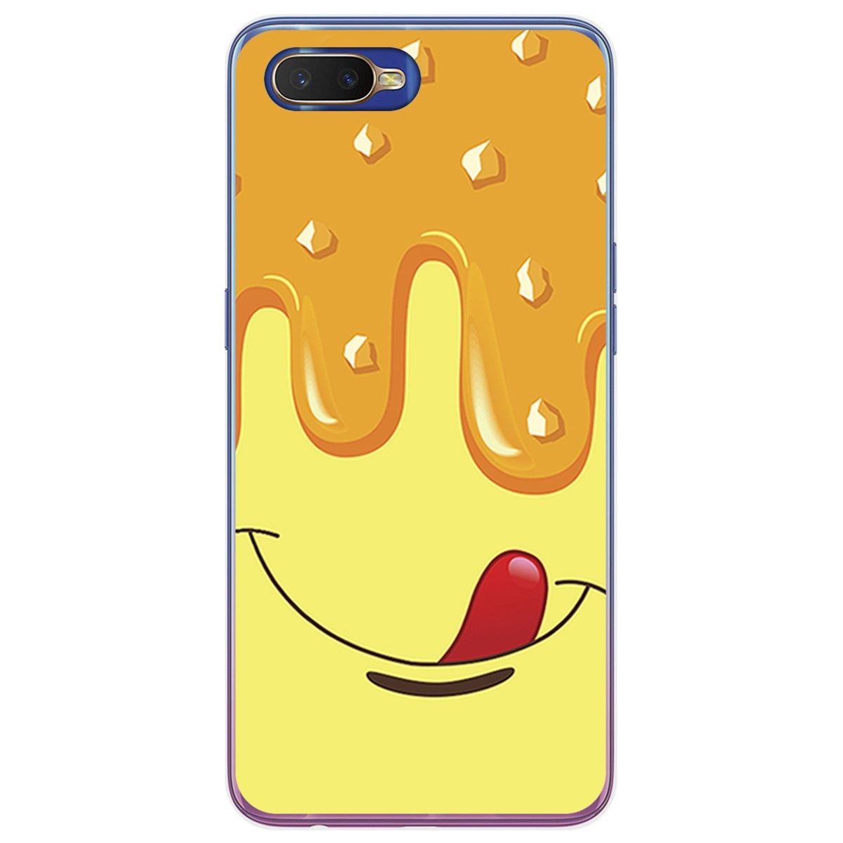 Funda Gel Tpu para Oppo RX17 Neo diseño Helado Vainilla Dibujos