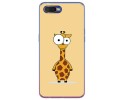 Funda Gel Tpu para Oppo RX17 Neo diseño Jirafa Dibujos