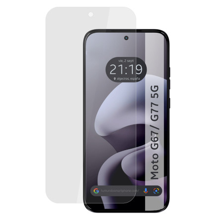 Protector Pantalla Hidrogel Flexible para Motorola Moto g67 / g77 5G