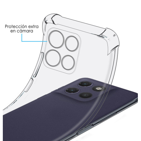 Funda Silicona Antigolpes Transparente para Motorola Moto g17 / g17 Power 4G