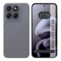 Funda Silicona Gel TPU Transparente para Motorola Moto g67 / g77 5G