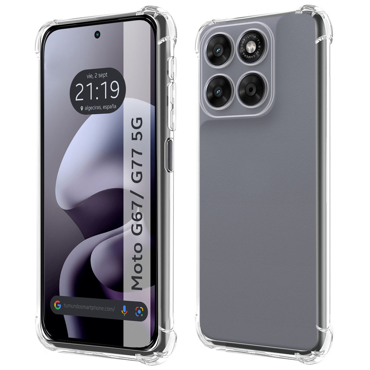 Funda Silicona Antigolpes Transparente para...