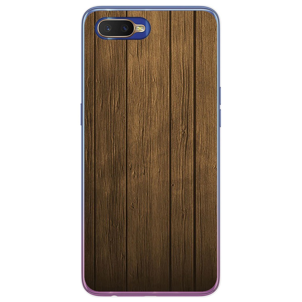 Funda Gel Tpu para Oppo RX17 Neo diseño Madera Dibujos