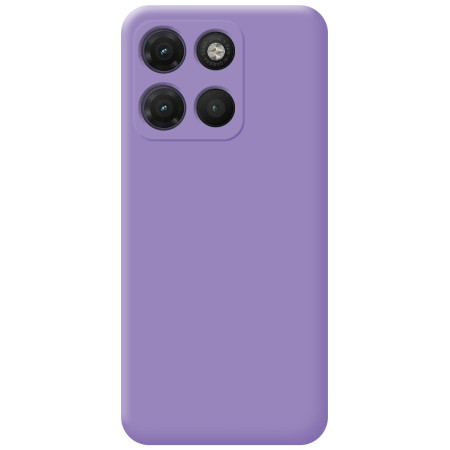 Funda Silicona Líquida Ultra Suave para Motorola Moto g17 / g17 Power 4G color Morada