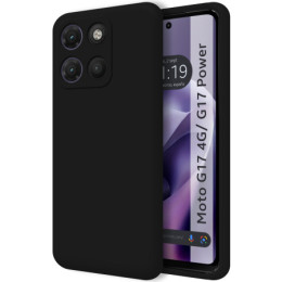 Funda Silicona Líquida Ultra Suave para Motorola Moto g17...