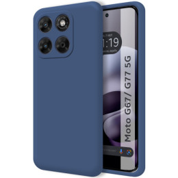 Funda Silicona Líquida Ultra Suave para Motorola Moto g67...