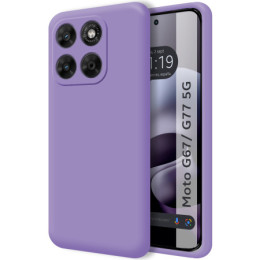 Funda Silicona Líquida Ultra Suave para Motorola Moto g67...