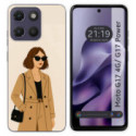 Funda Silicona para Motorola Moto g17 / g17 Power 4G diseño Mujer 01 Dibujos