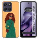 Funda Silicona para Motorola Moto g17 / g17 Power 4G diseño Mujer 06 Dibujos