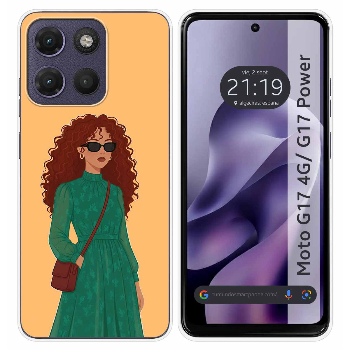 Funda Silicona para Motorola Moto g17 / g17...