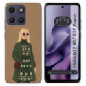 Funda Silicona para Motorola Moto g17 / g17 Power 4G diseño Mujer 08 Dibujos