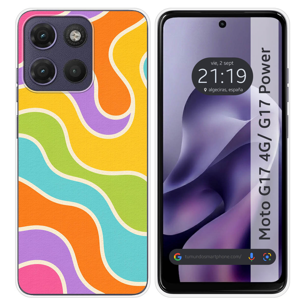Funda Silicona para Motorola Moto g17 / g17...
