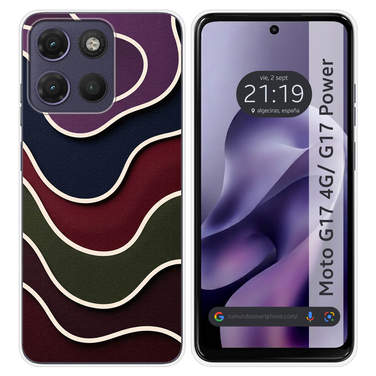 Funda Silicona para Motorola Moto g17 / g17...