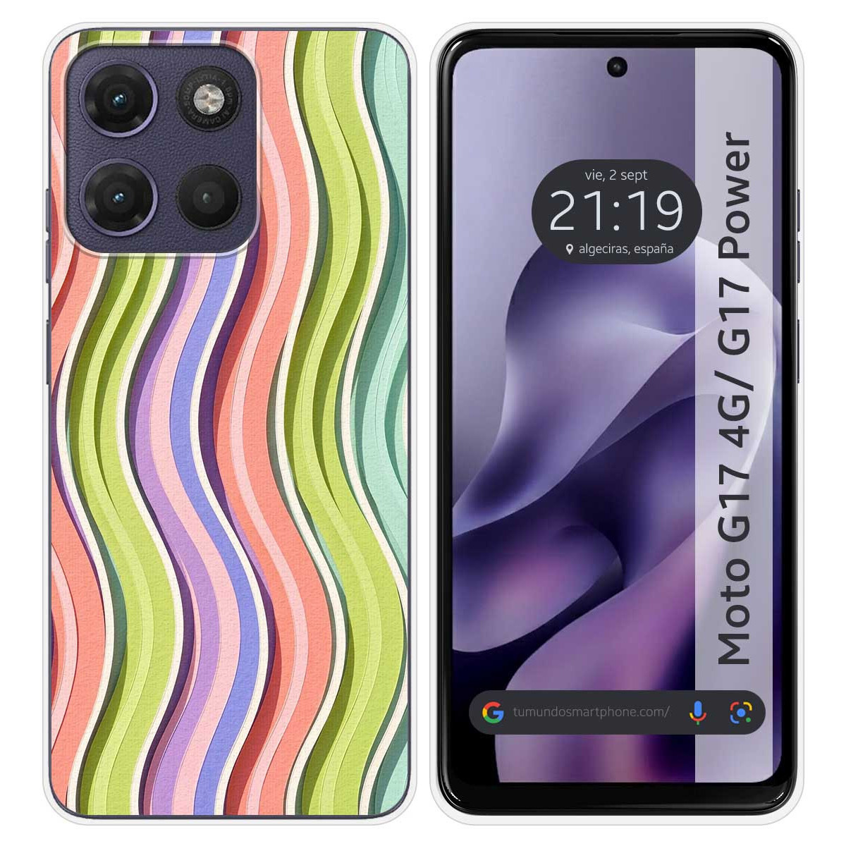 Funda Silicona para Motorola Moto g17 / g17...