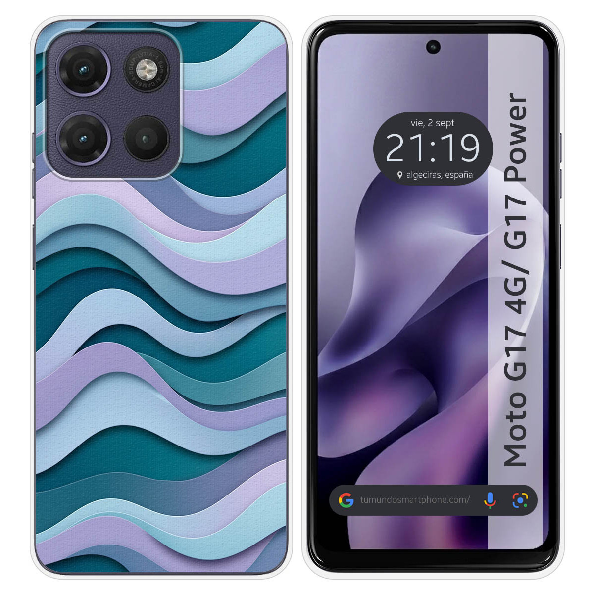 Funda Silicona para Motorola Moto g17 / g17...
