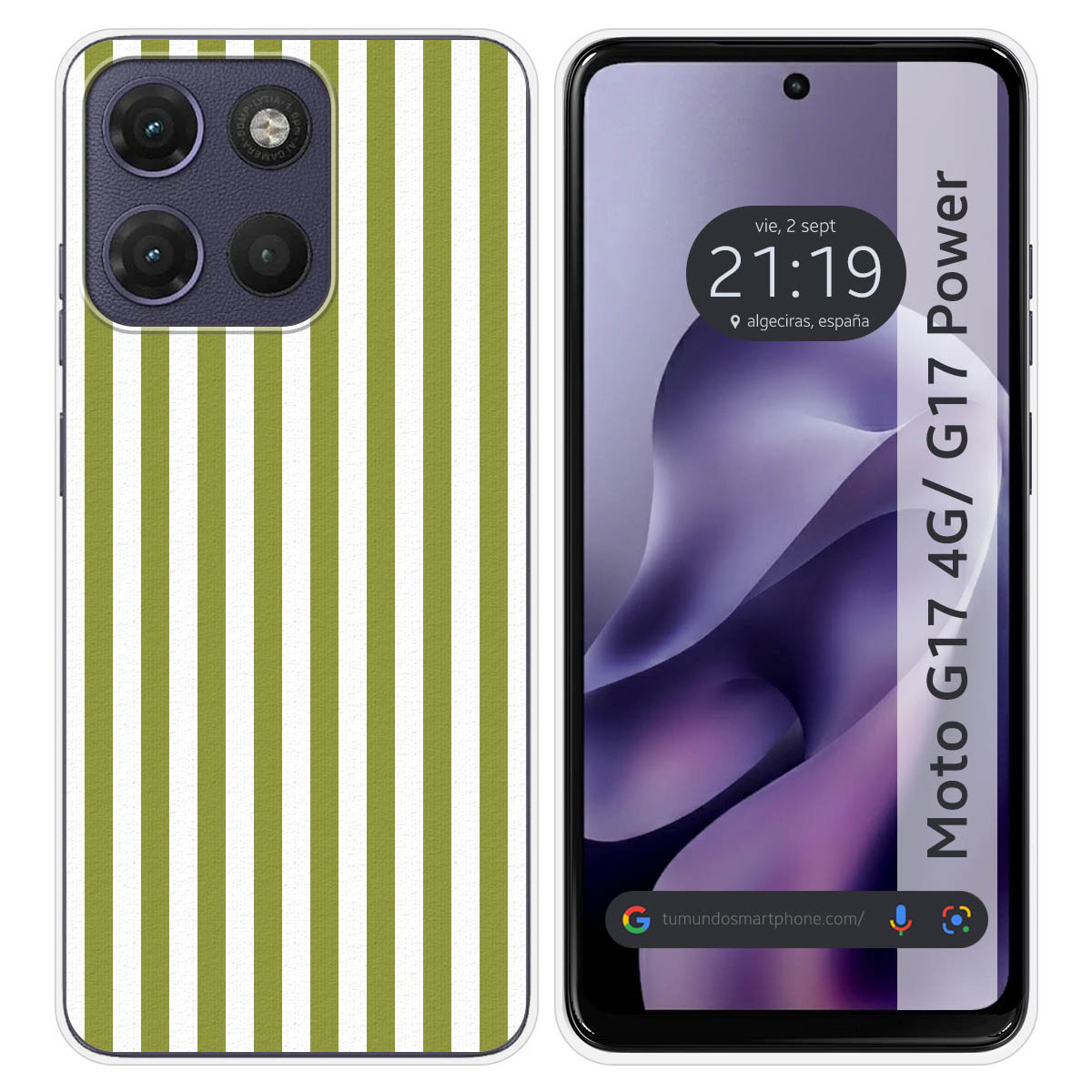Funda Silicona para Motorola Moto g17 / g17...
