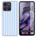 Funda Silicona para Motorola Moto g17 / g17 Power 4G diseño Lines 04 Dibujos