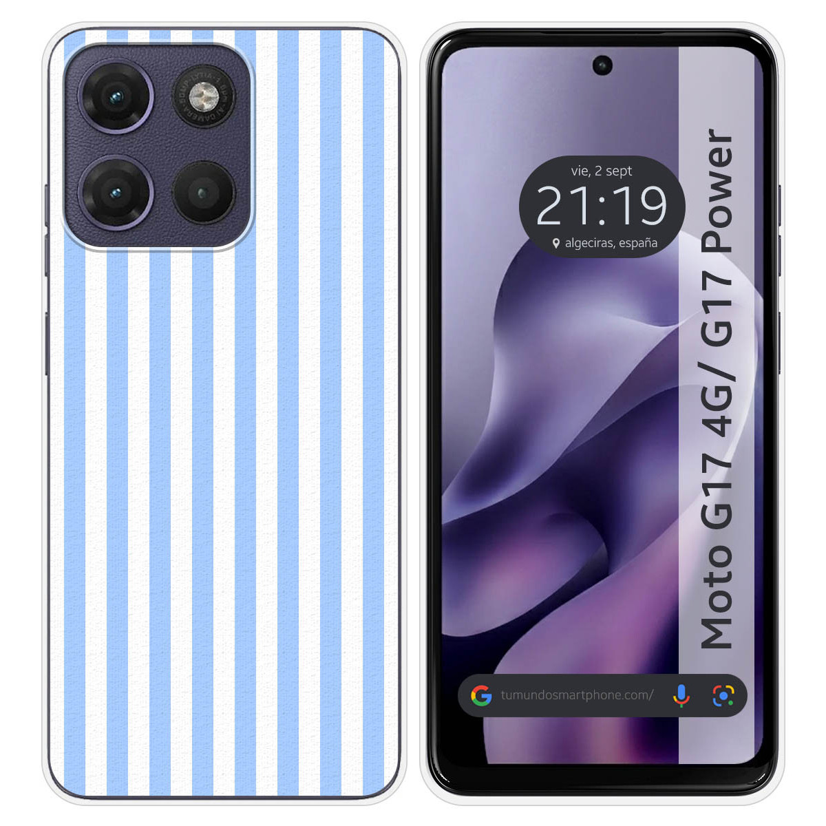 Funda Silicona para Motorola Moto g17 / g17...