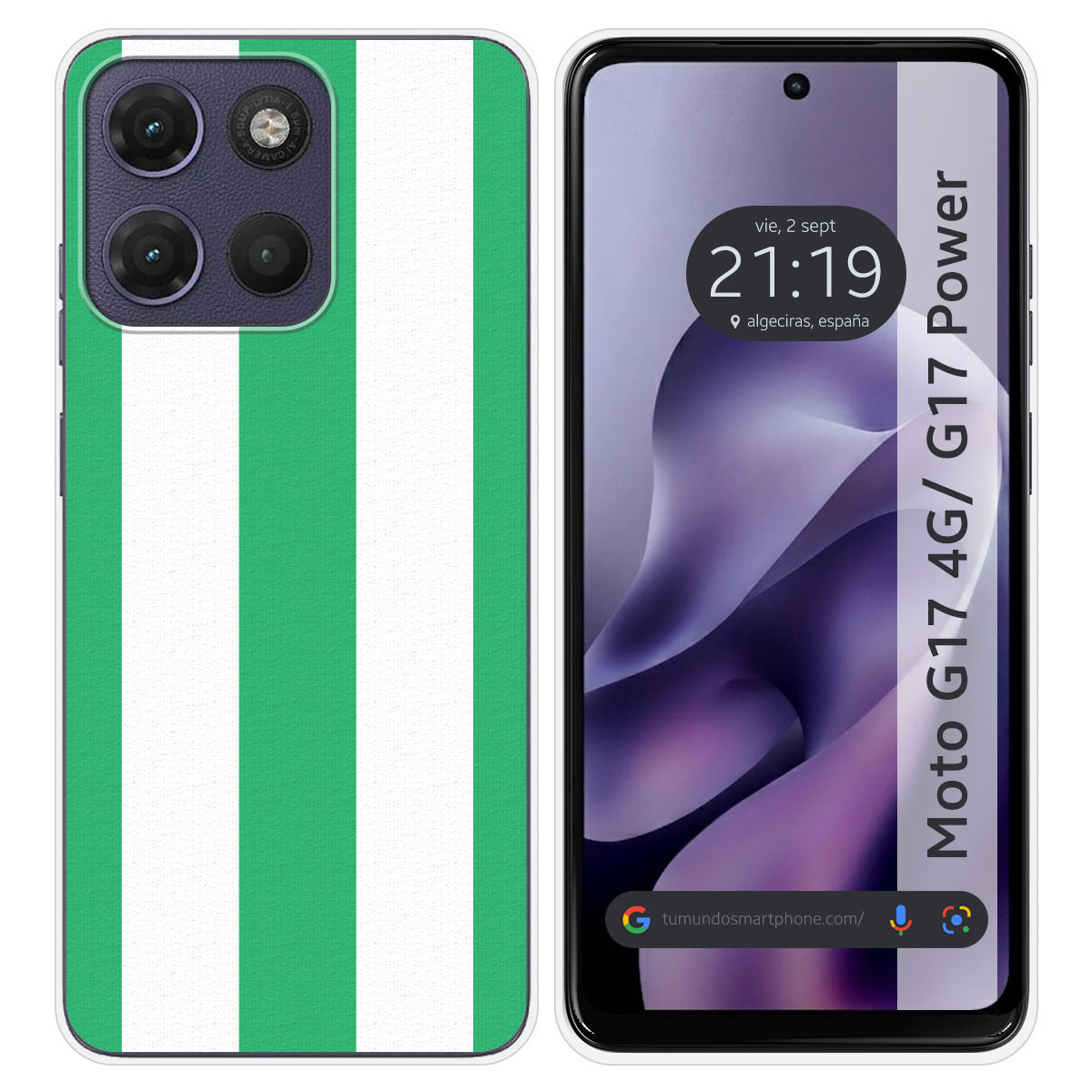 Funda Silicona para Motorola Moto g17 / g17...