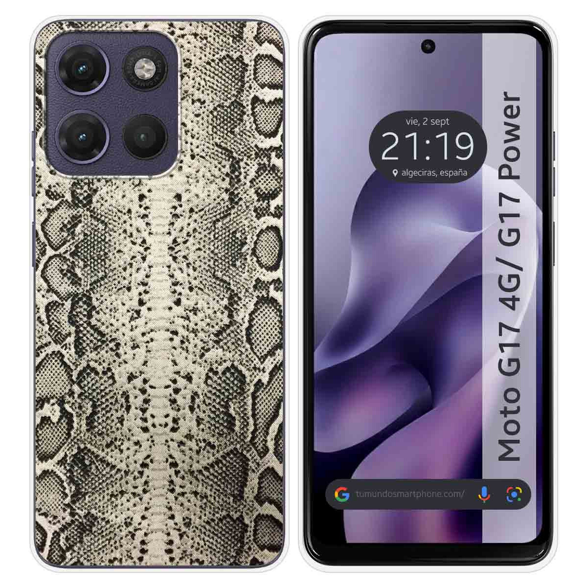 Funda Silicona para Motorola Moto g17 / g17...