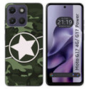 Funda Silicona para Motorola Moto g17 / g17 Power 4G diseño Camuflaje 01 Dibujos