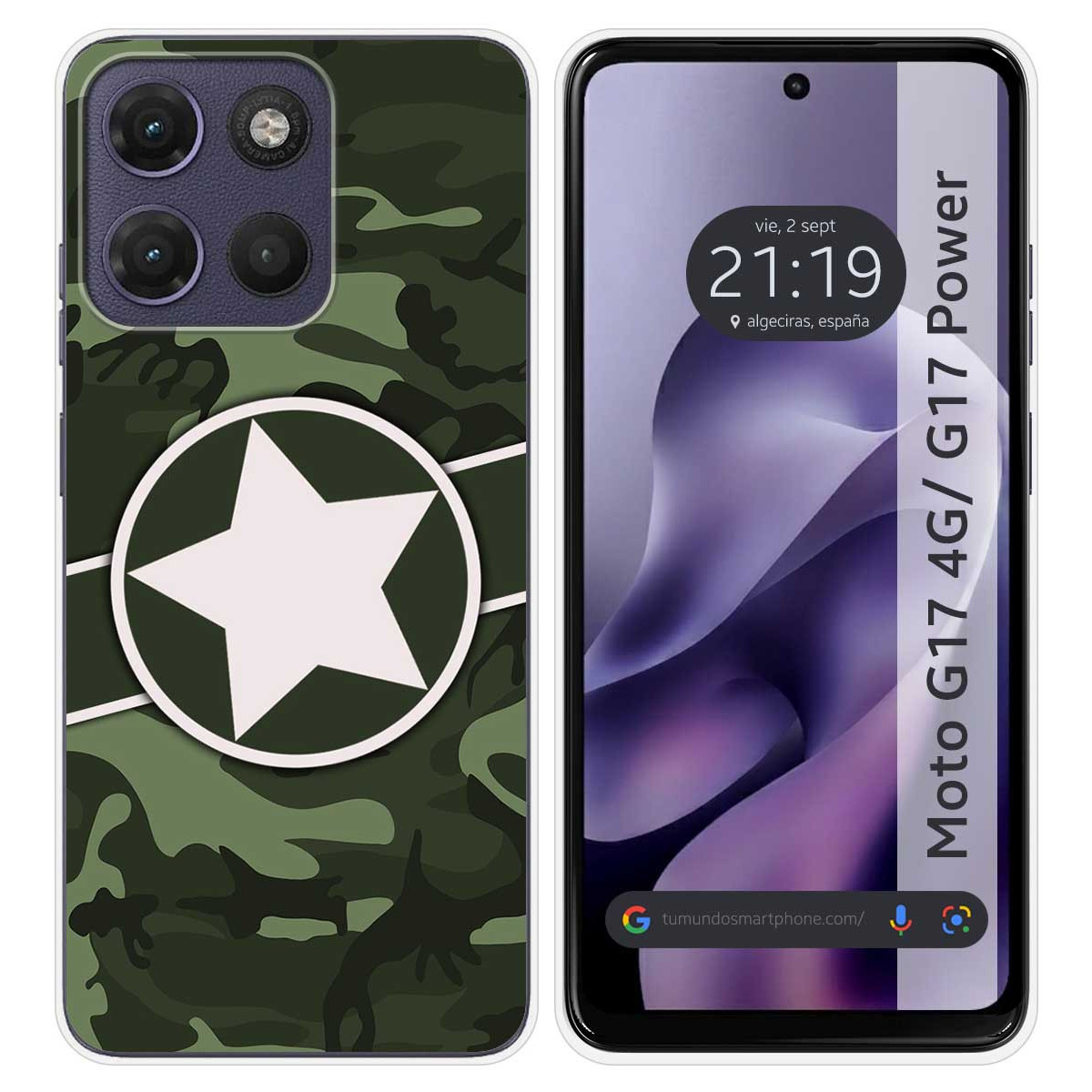 Funda Silicona para Motorola Moto g17 / g17...