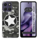 Funda Silicona para Motorola Moto g17 / g17 Power 4G diseño Camuflaje 02 Dibujos