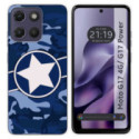 Funda Silicona para Motorola Moto g17 / g17 Power 4G diseño Camuflaje 03 Dibujos