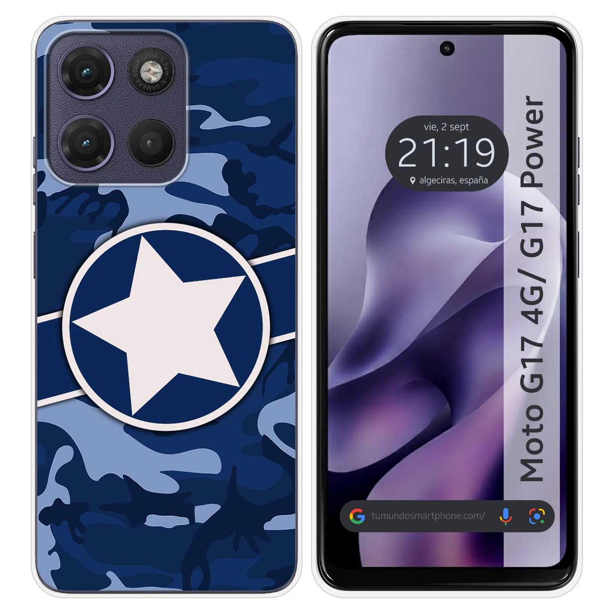 Funda Silicona para Motorola Moto g17 / g17...