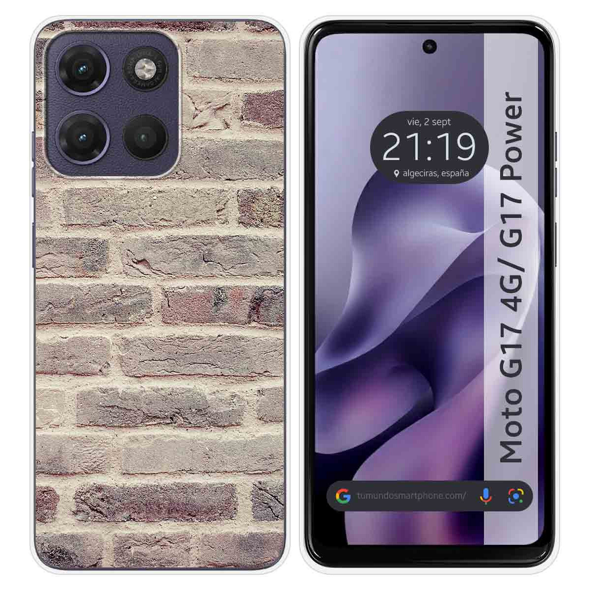 Funda Silicona para Motorola Moto g17 / g17...
