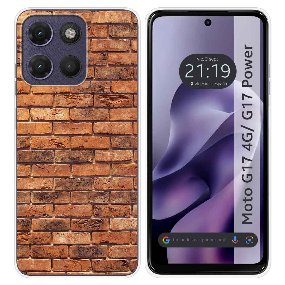 Funda Silicona para Motorola Moto g17 / g17...