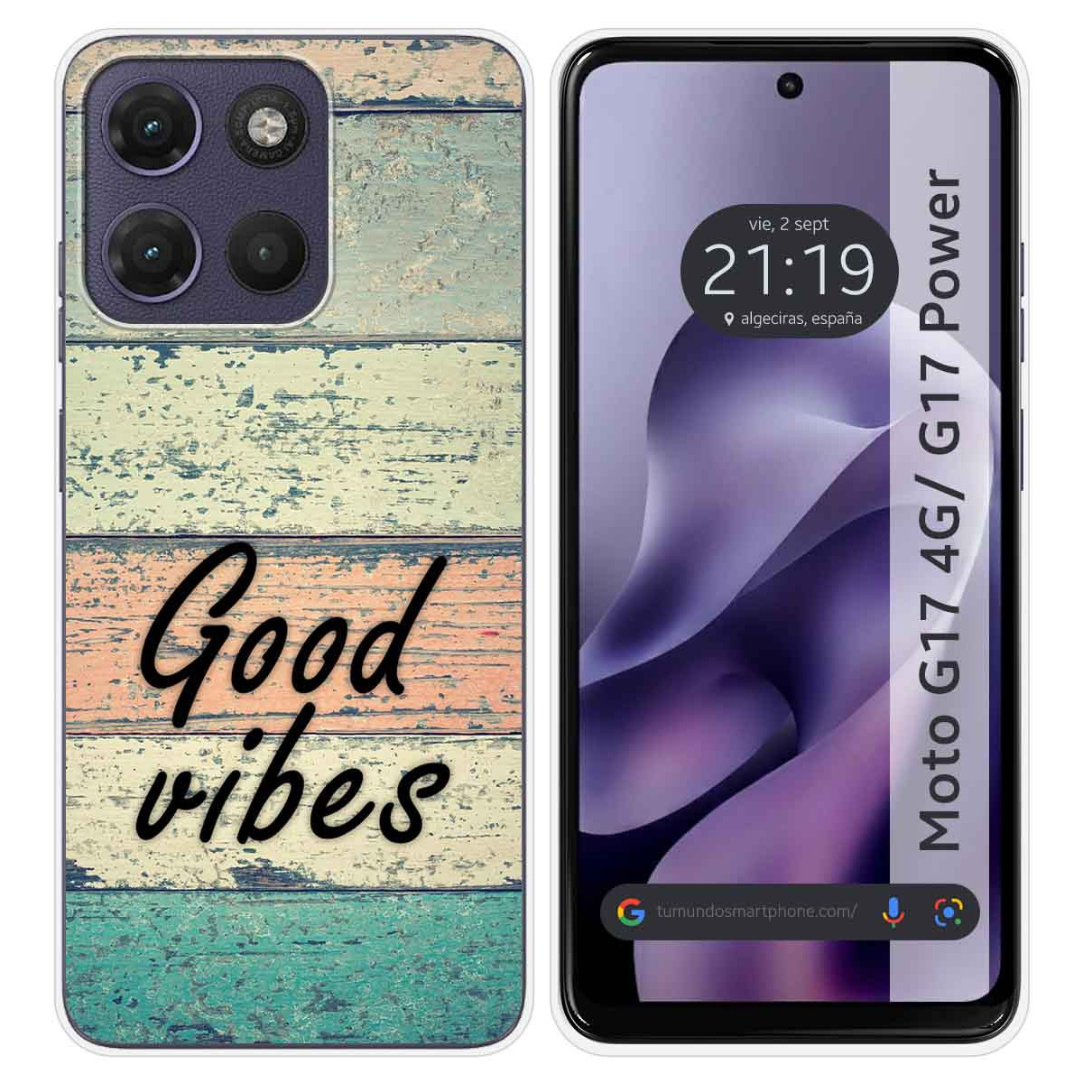 Funda Silicona para Motorola Moto g17 / g17...