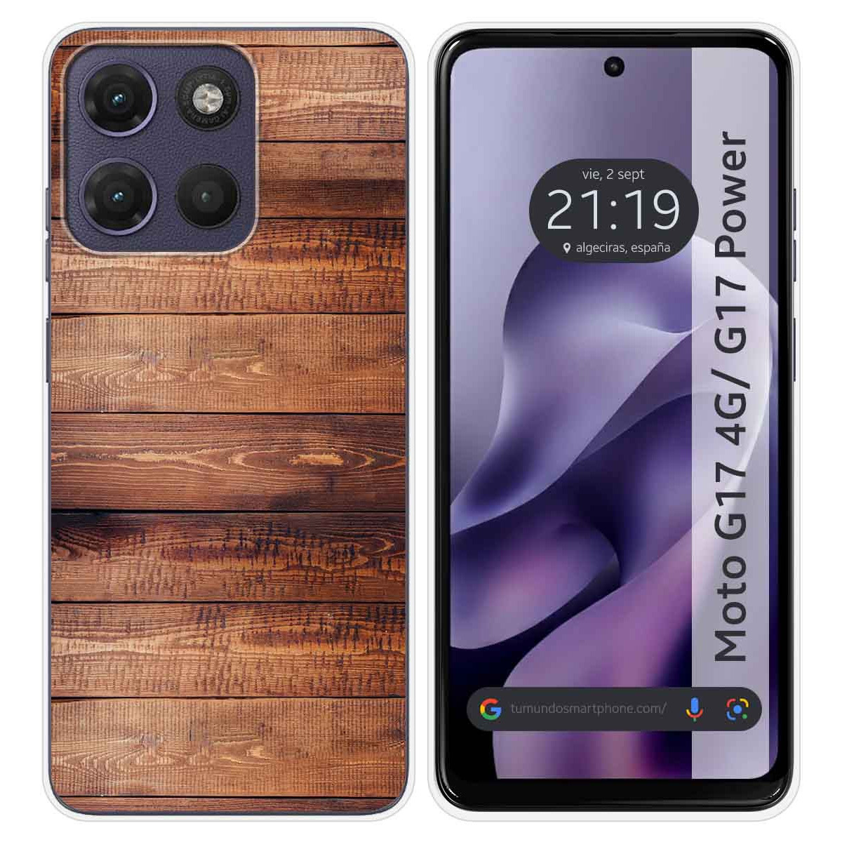 Funda Silicona para Motorola Moto g17 / g17...