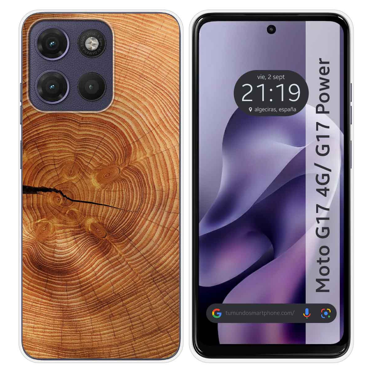 Funda Silicona para Motorola Moto g17 / g17...