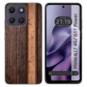 Funda Silicona para Motorola Moto g17 / g17 Power 4G diseño Madera 05 Dibujos