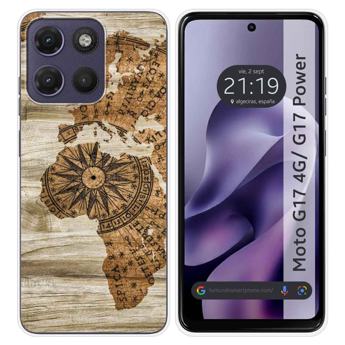 Funda Silicona para Motorola Moto g17 / g17...