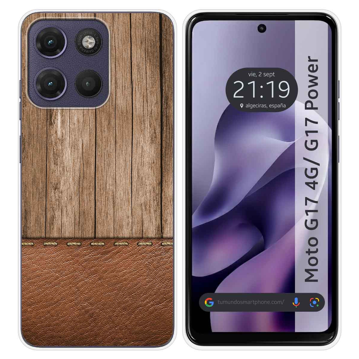 Funda Silicona para Motorola Moto g17 / g17...