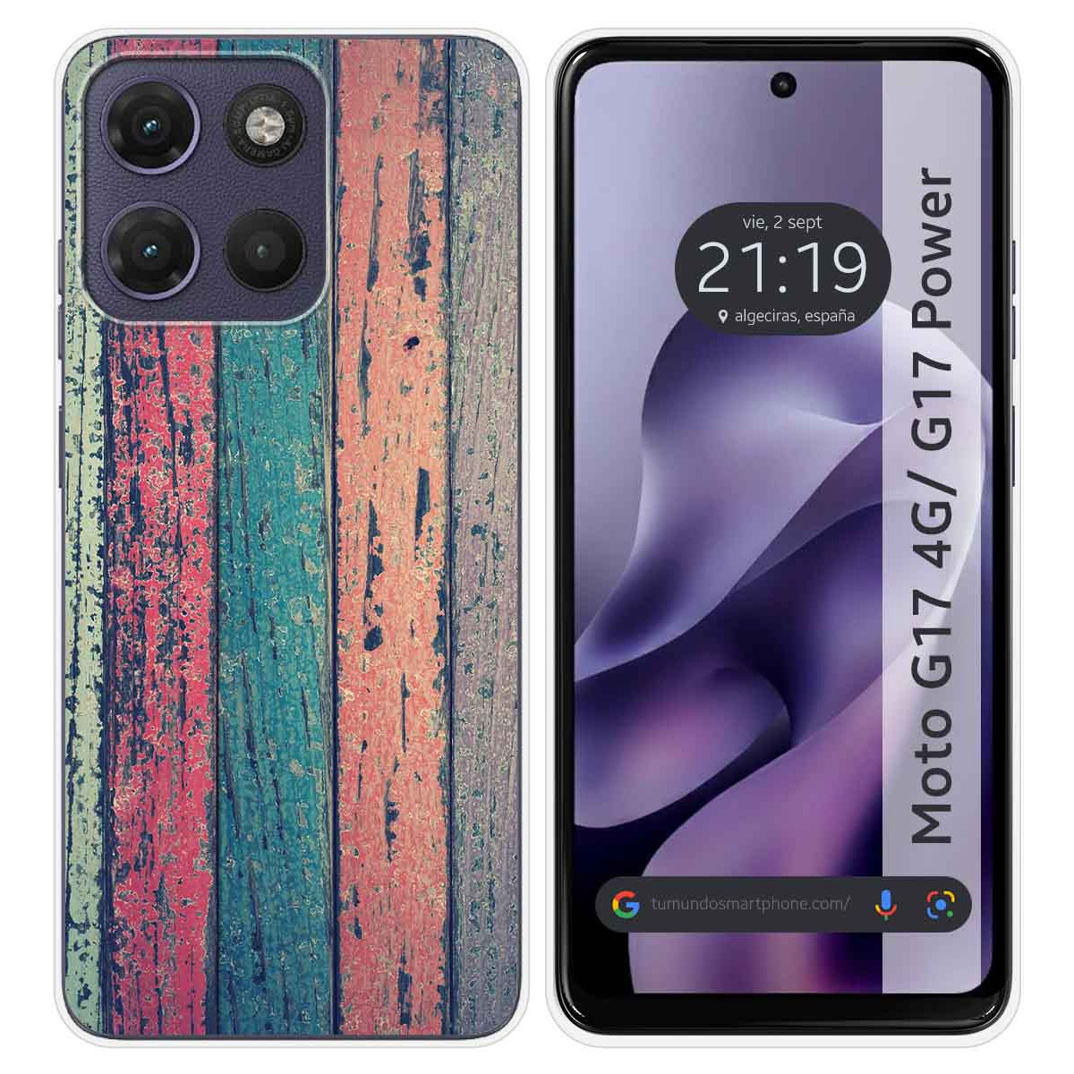 Funda Silicona para Motorola Moto g17 / g17...