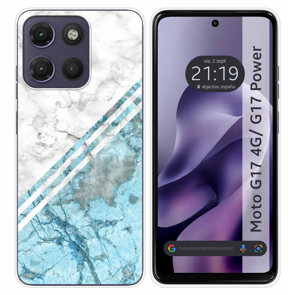 Funda Silicona para Motorola Moto g17 / g17...