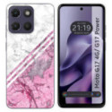 Funda Silicona para Motorola Moto g17 / g17 Power 4G diseño Mármol 03 Dibujos