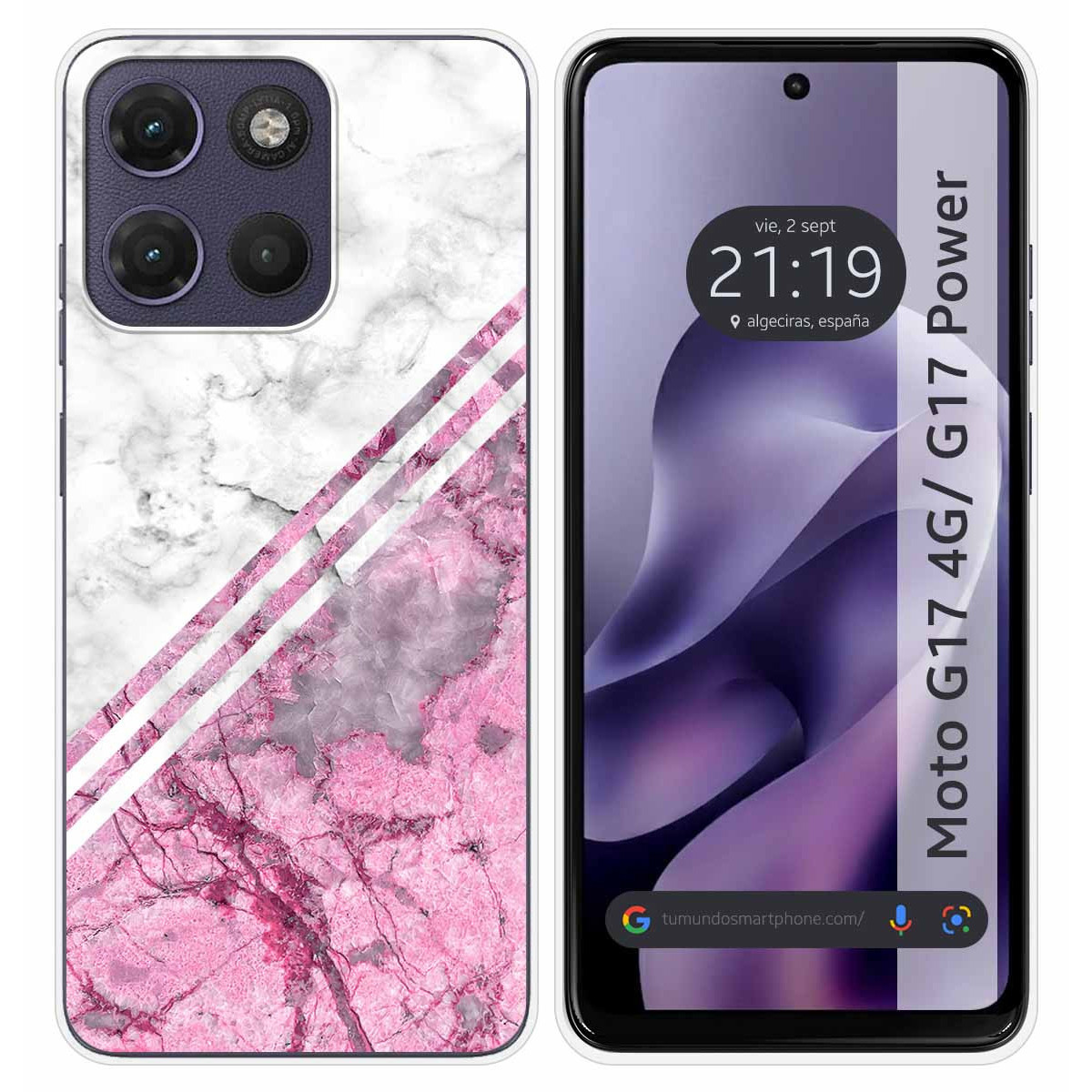 Funda Silicona para Motorola Moto g17 / g17...